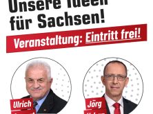 AfD Landtagsfraktion Sachsen vor Ort (mit Jörg Urban und Ulrich Lupart)