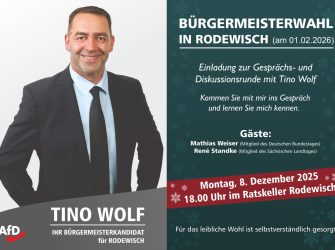 Bürgermeisterwahl in Rodewisch 2026
